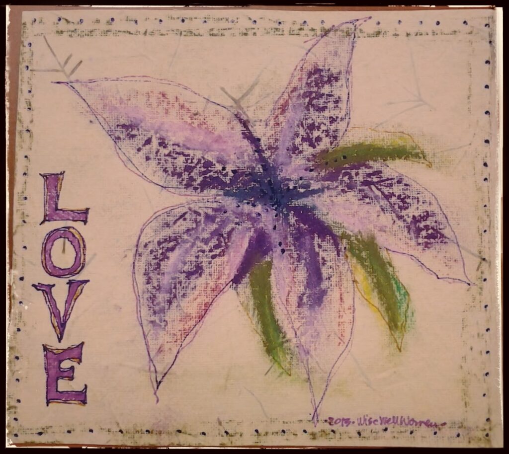 Love Flower Sketch