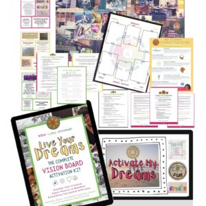 Live Your Dreams Complete Vision Board Activation Kit